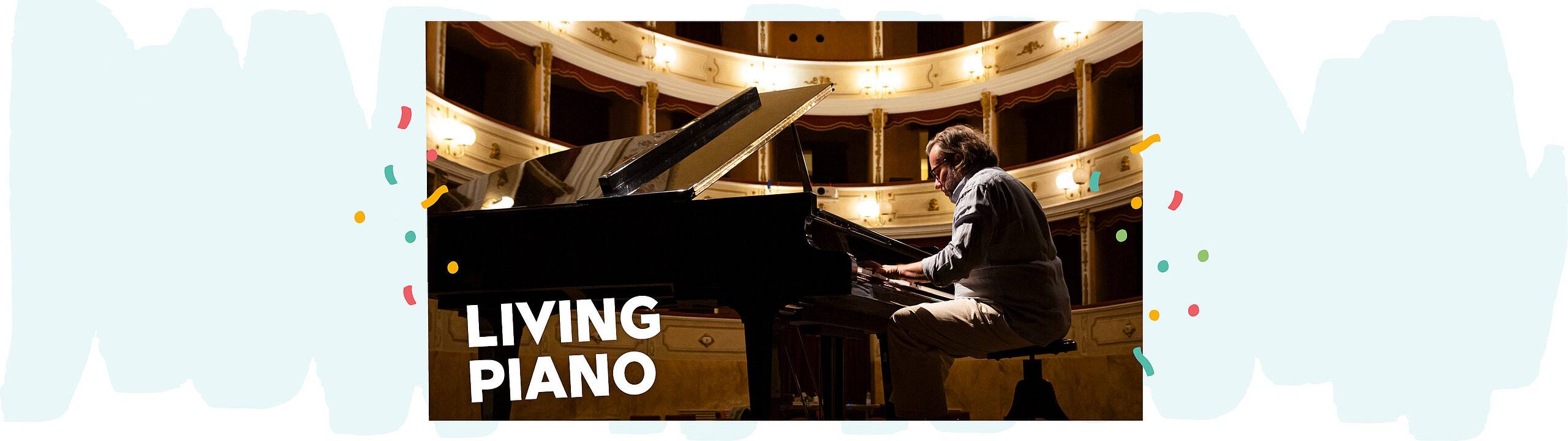 The Living Classic Pianist am Klavier
