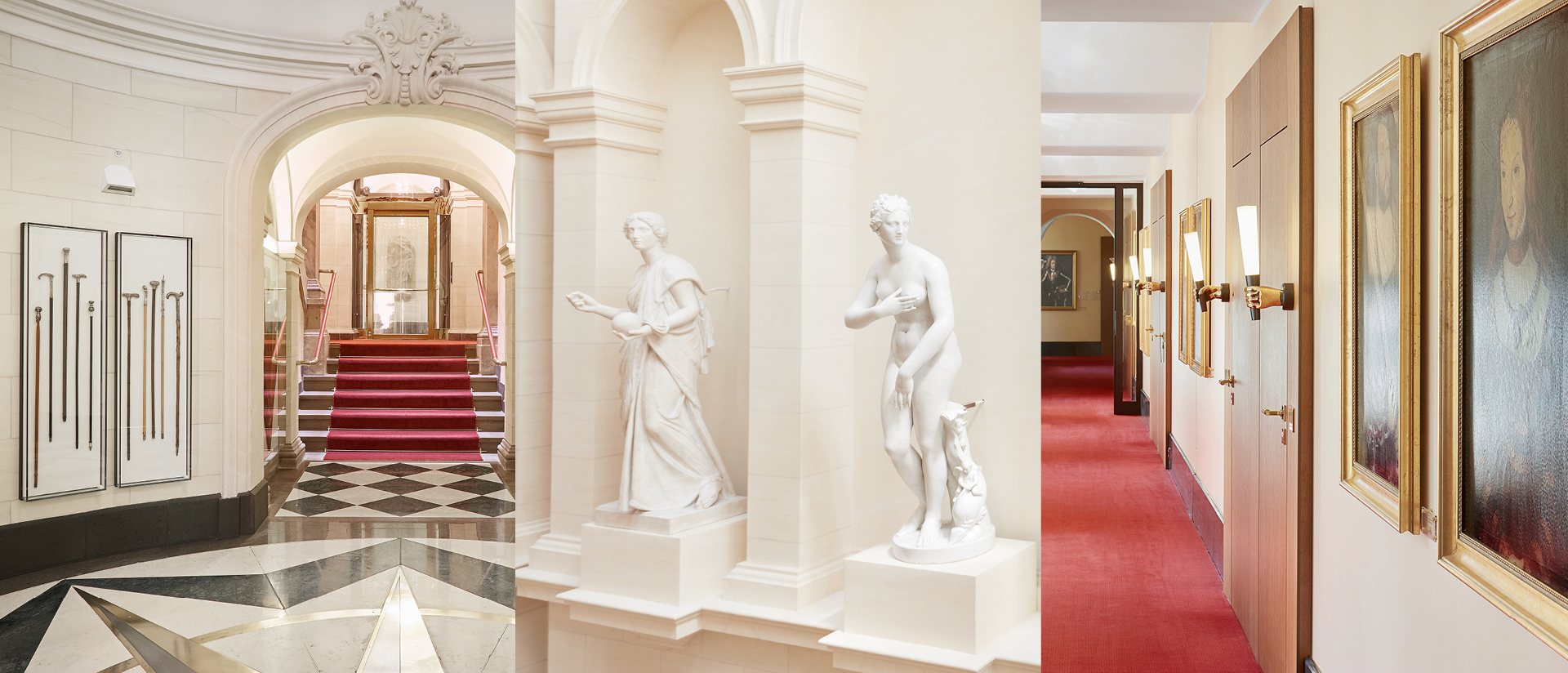 Kunstwerke, Skulpturen im Living Hotel De Medici