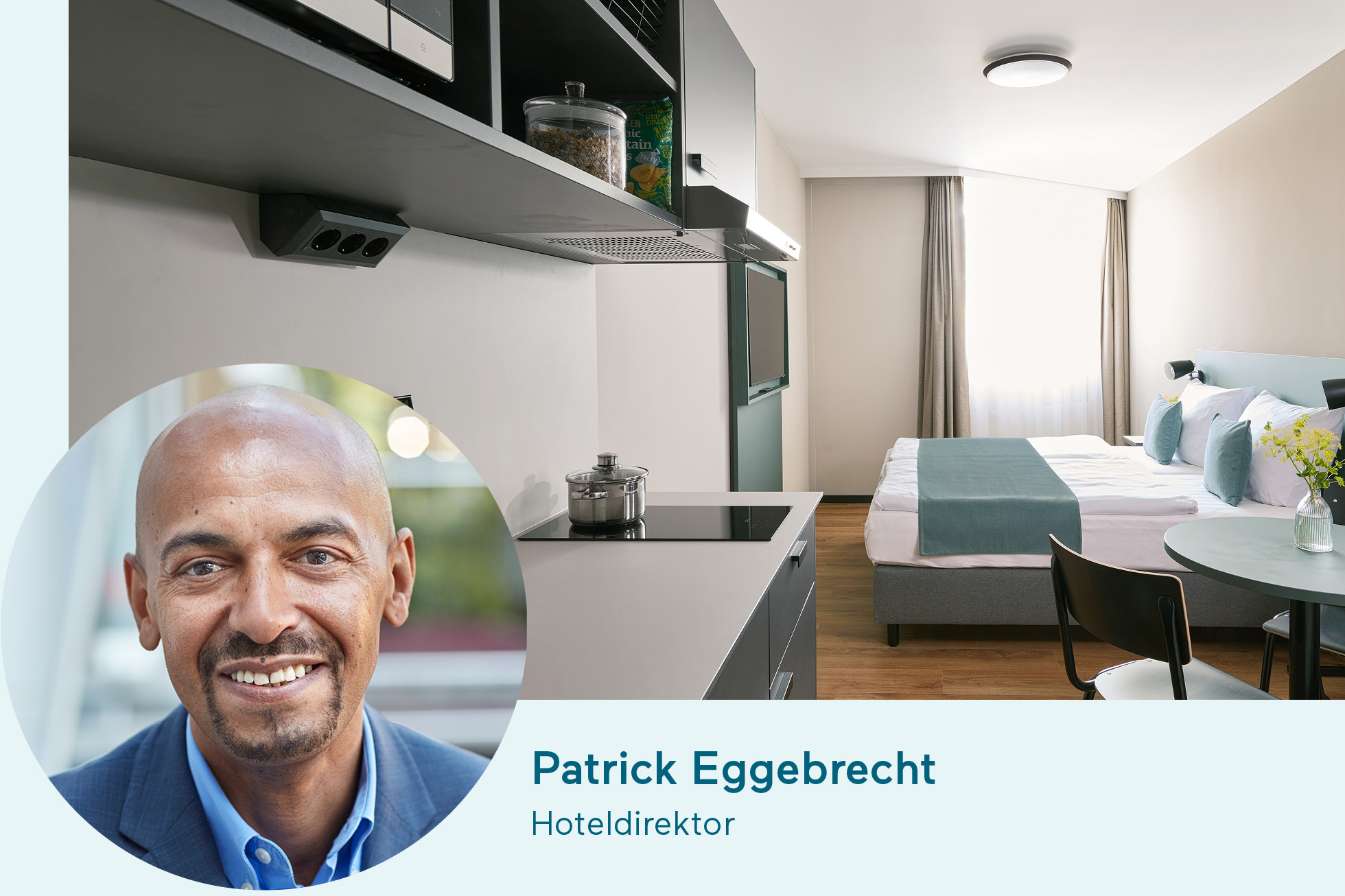 Direktor Living Hotel am Deutschen Museum Direktor mit Ausschnitt aus dem Hotel