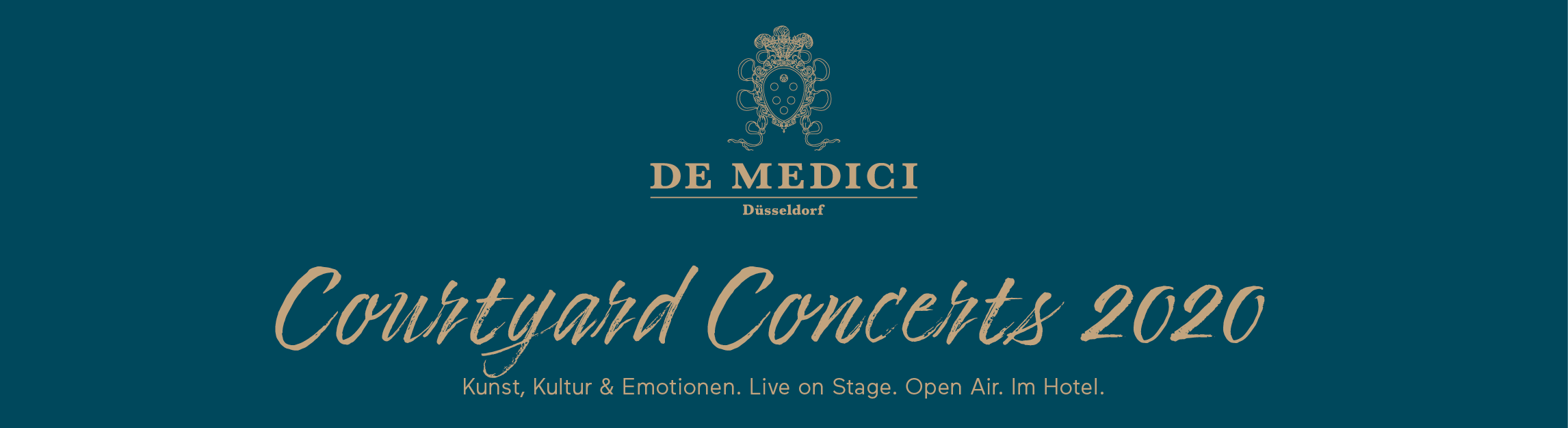 Living Hotel De Medici Düsseldorf Courtyard Concerts