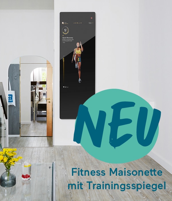 NEU: Unsere Fitness Maisonette